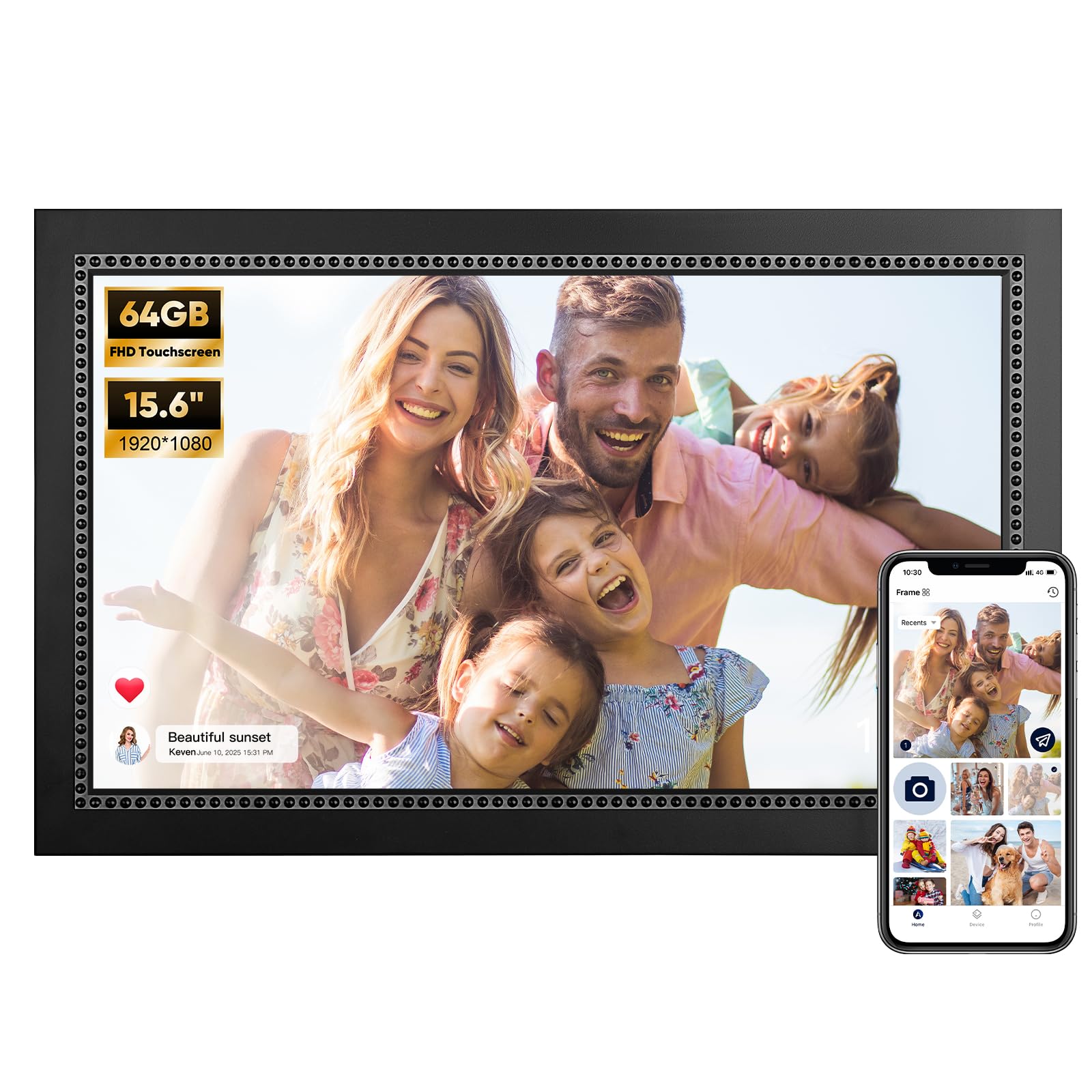 Amazon.com : Digital Picture Frame 15.6 Inch Digital Photo Frame